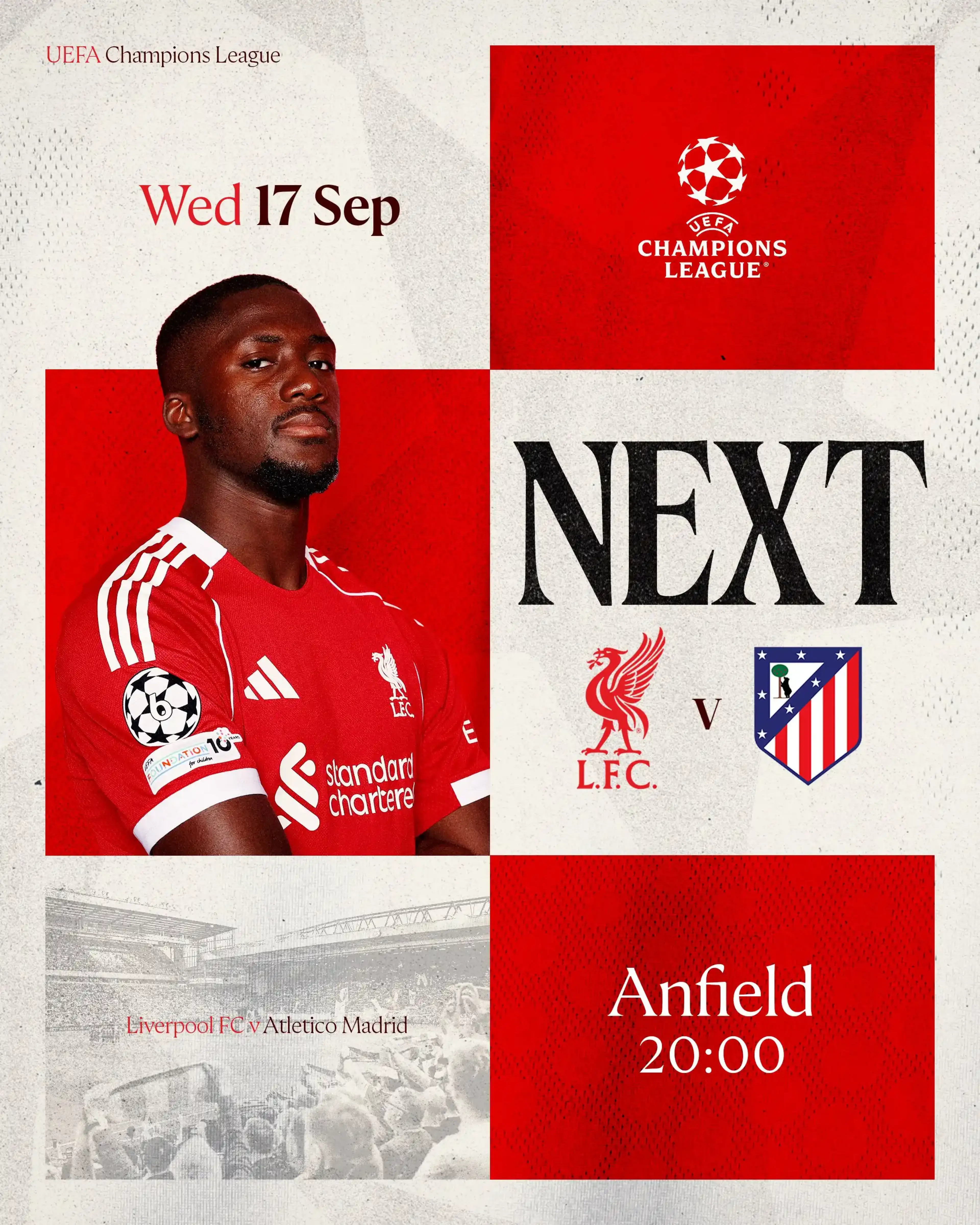 El previo - Champions League: Atlético Madrid (Anfield)