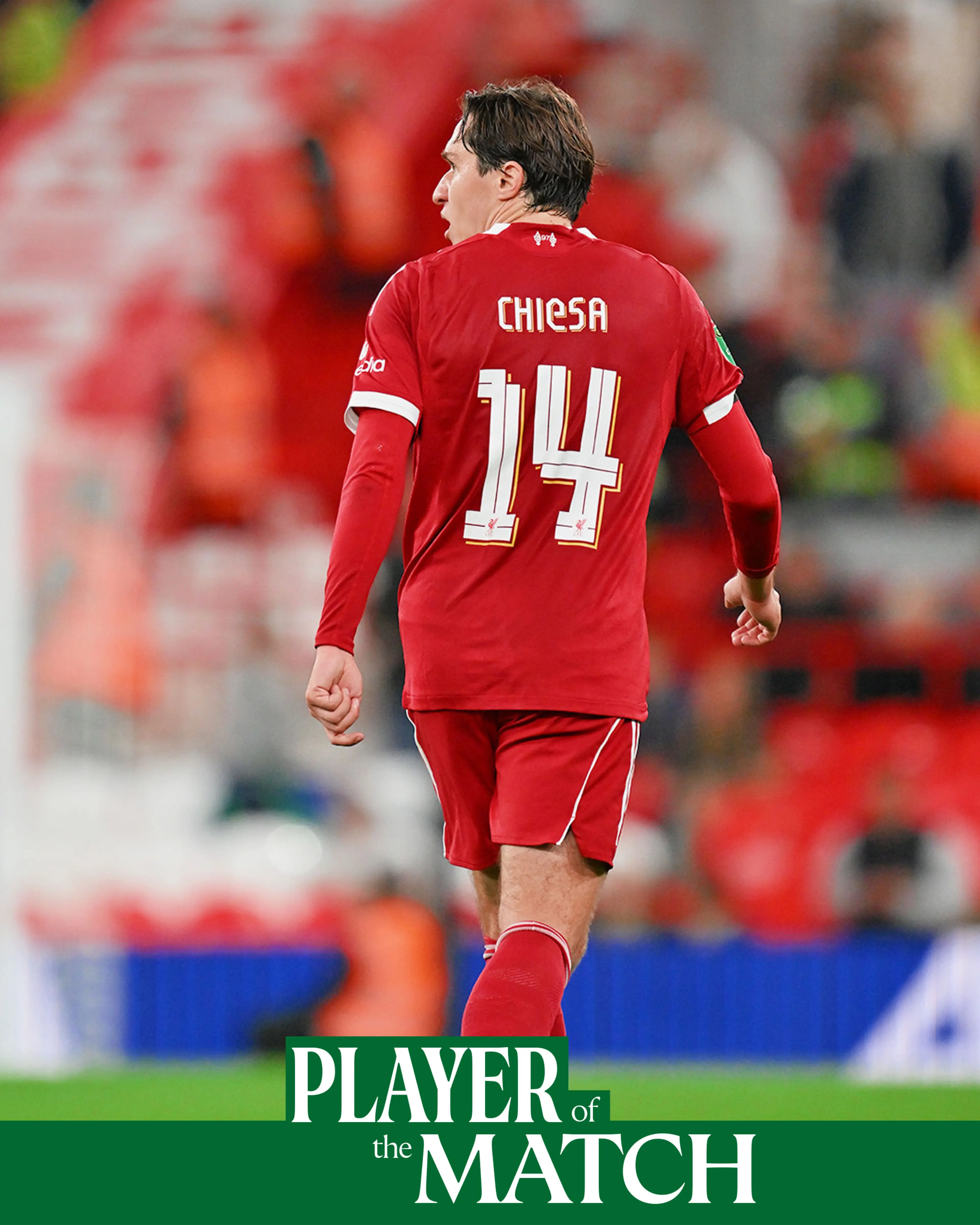 Federico Chiesa, jugador del partido