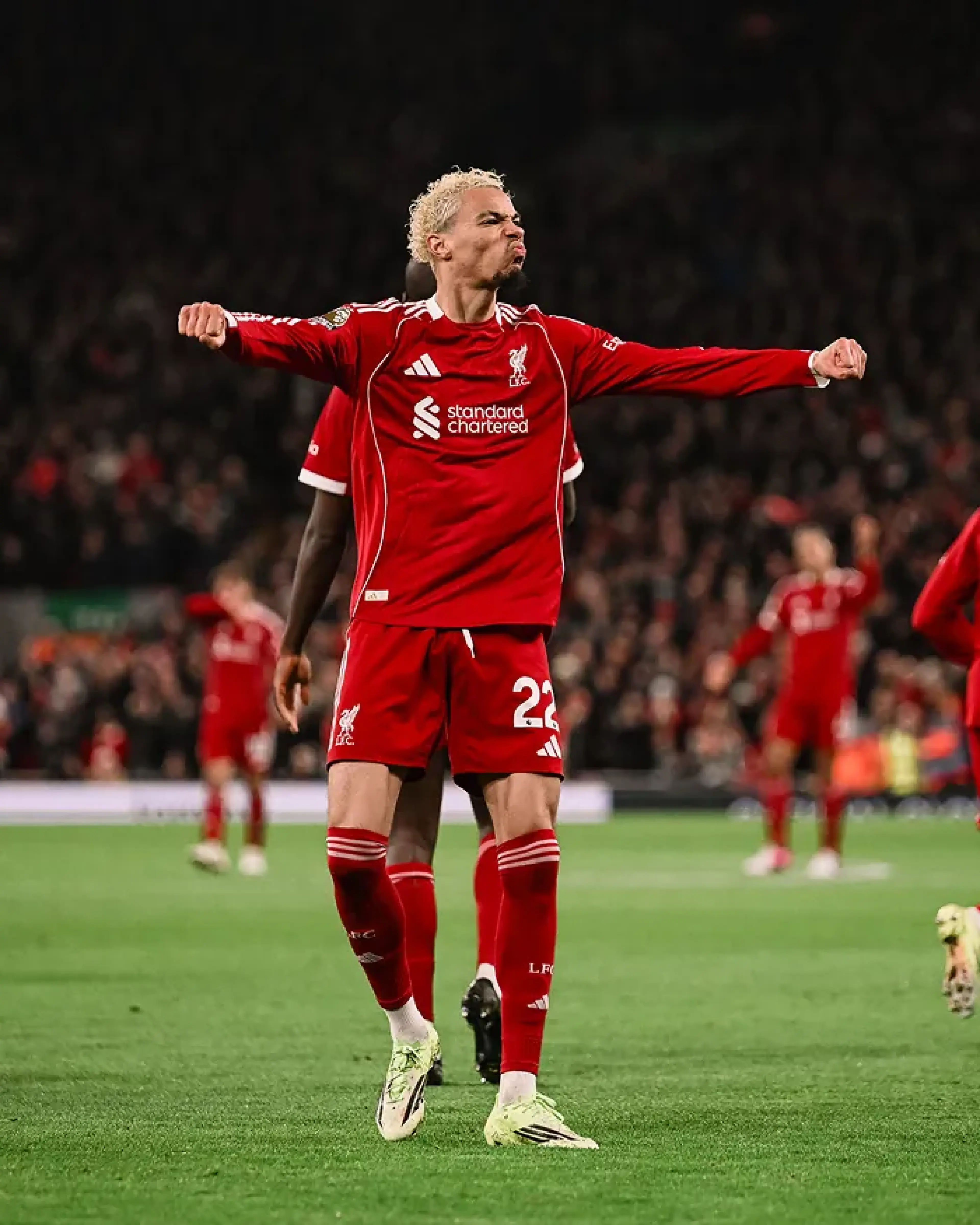 Hugo Ekitiké - jugador del partido, Liverpool vs Newcastle, febrero 2026