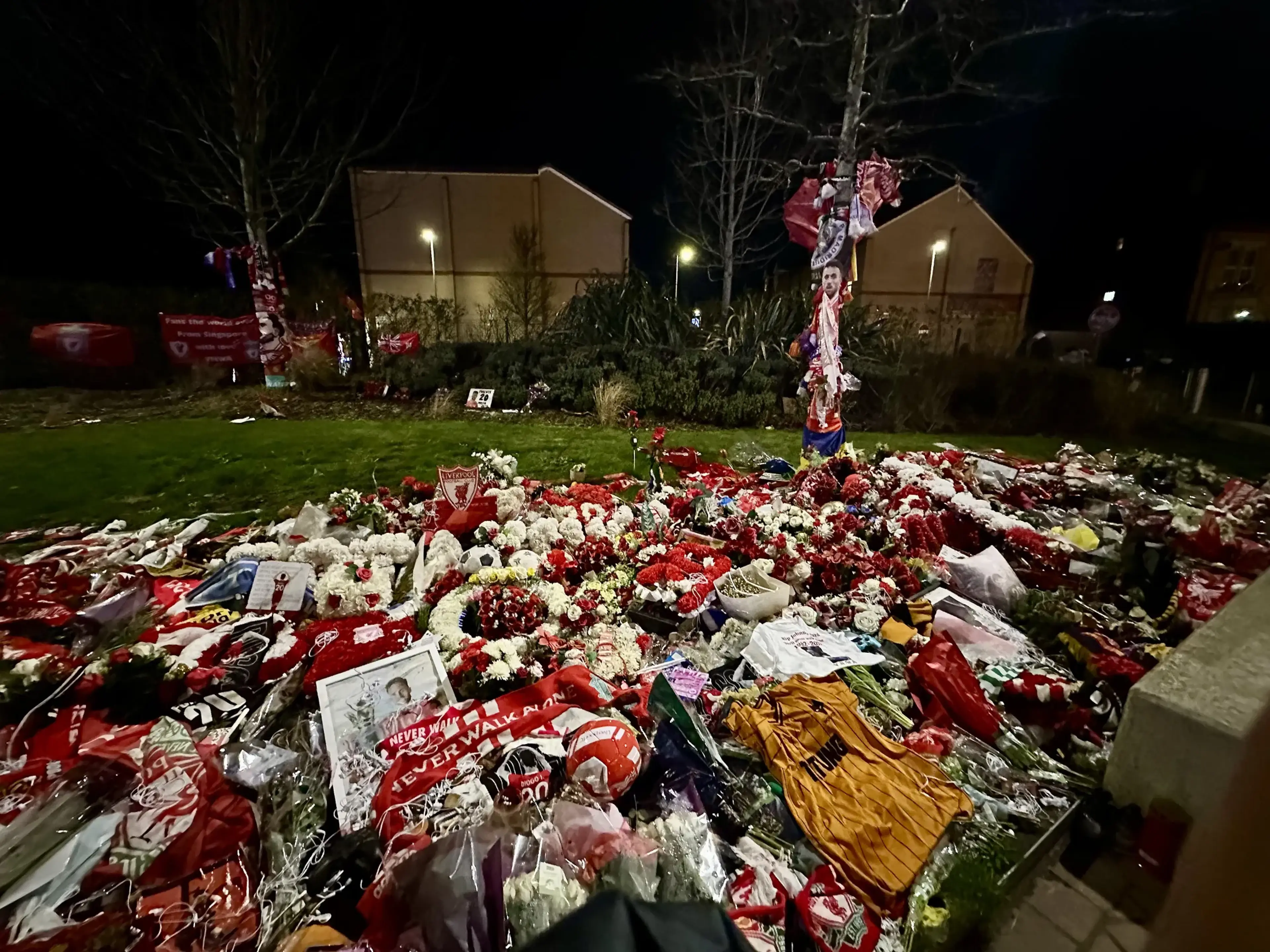 Tributos a Diogo Jota