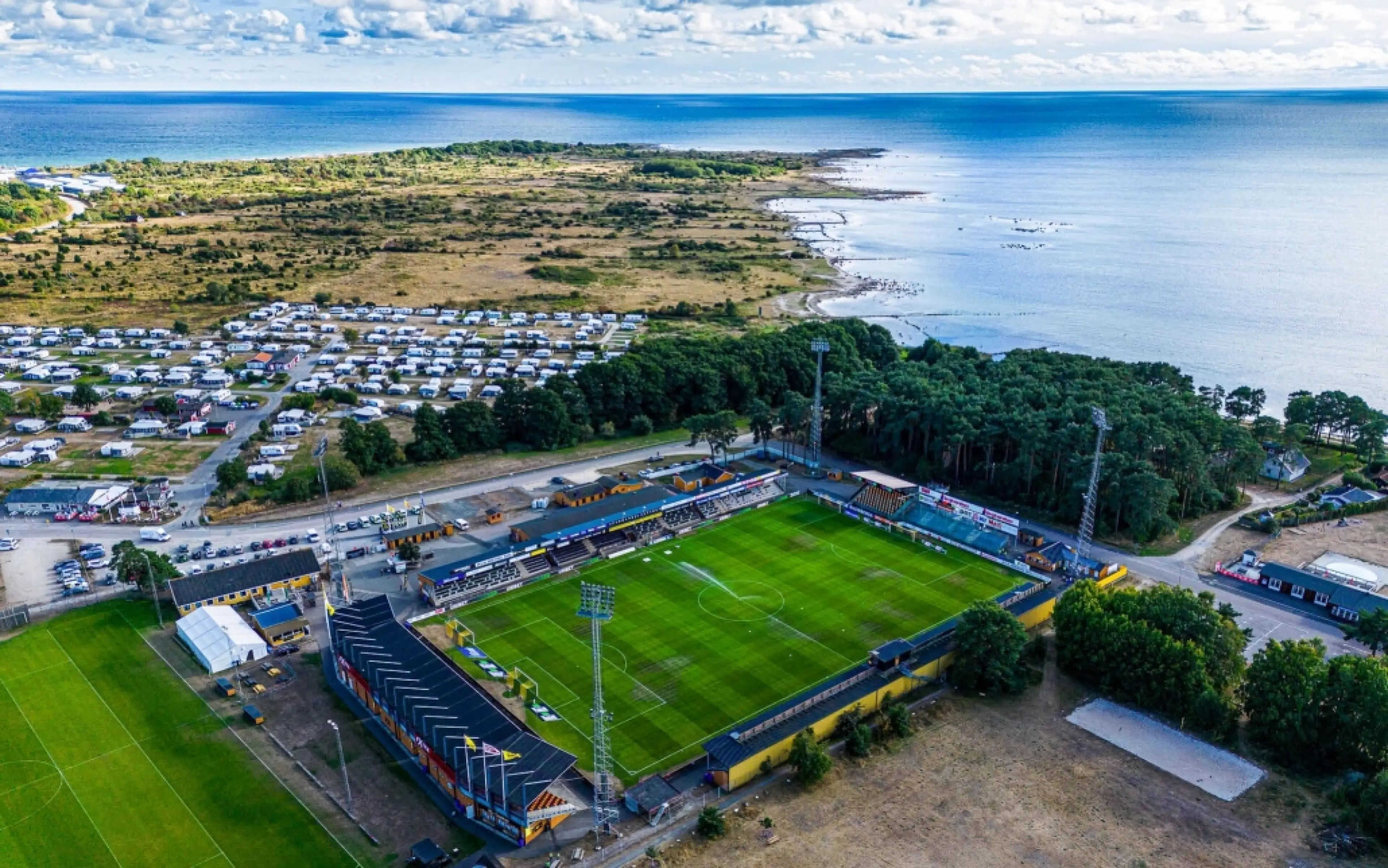 Strandvallen, la casa de Mjällby en Hällevik