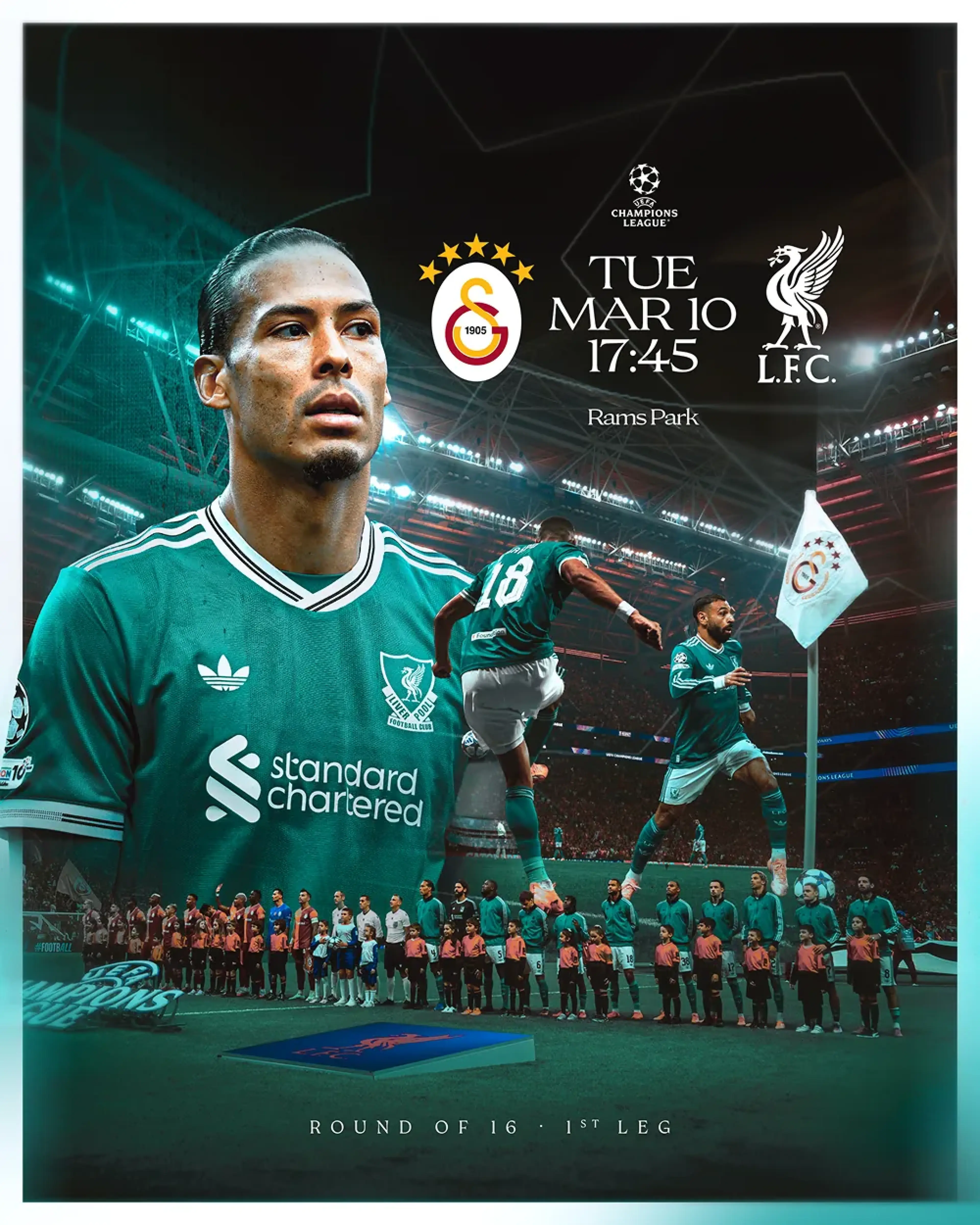 Galatasaray vs Liverpool - octavos de final - Champions League